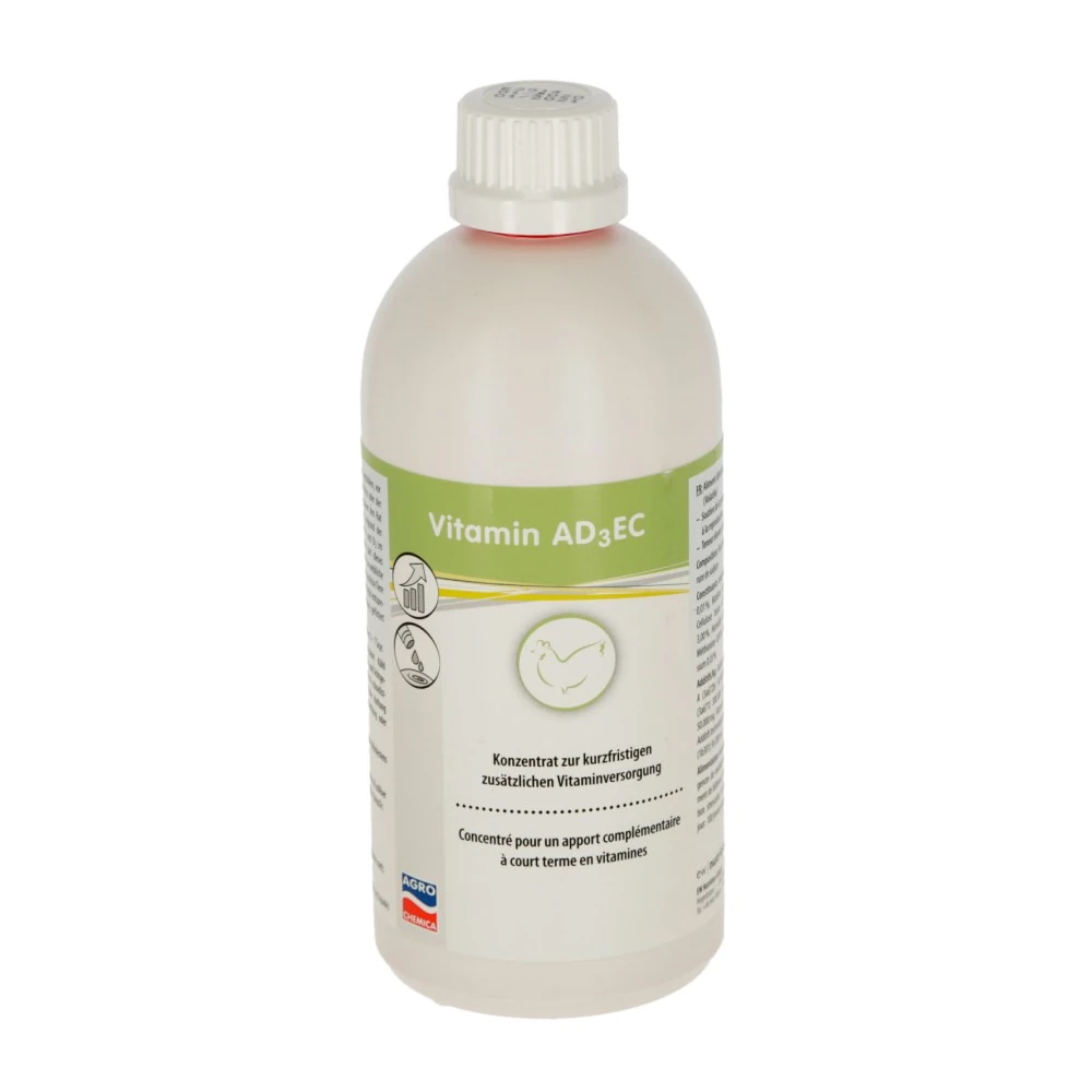 Vitaminkonzentrat AD3EC für Hühner, 500 ml