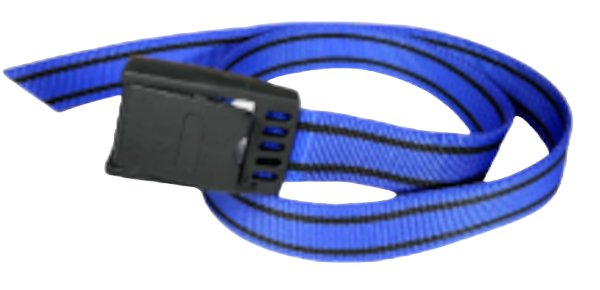 Halsband, passend für DeLaval, 1500 mm, blau mit Kunststoff Schnalle Halsband, passend für DeLaval, 1500 mm, blau mit Kunststoff Schnalle