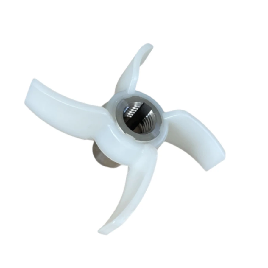 Kunststoff Flügel mit Edelstahl Welle  für GEA/Westfalia Milchpumpe 0,55 kW