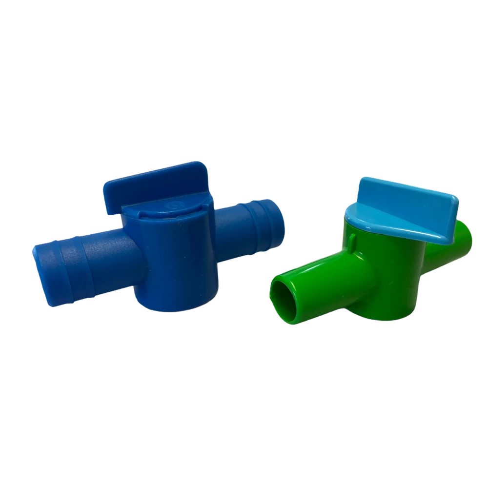 2-Wegehahn 19 x 16 mm