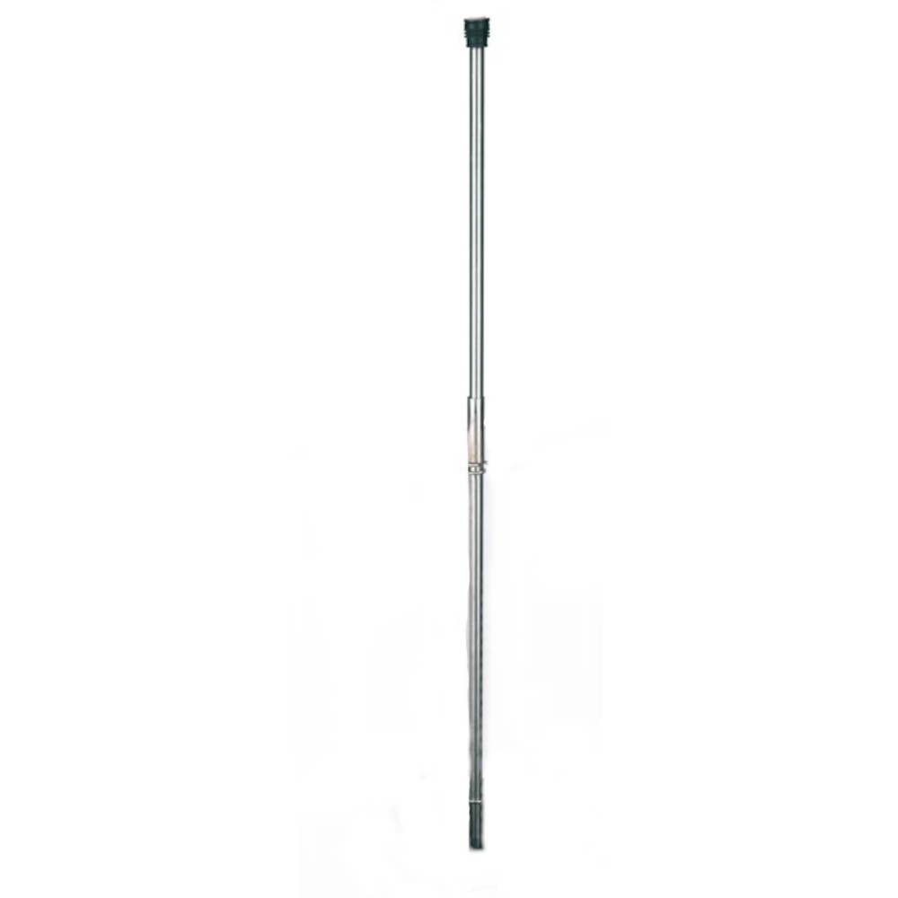 Edelstahlrohr 120 cm mit Gewinde 1/2 Zoll, WATER LEVEL