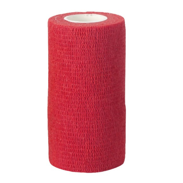 VetLastic selbsthaft, Bandage, rot 10cm