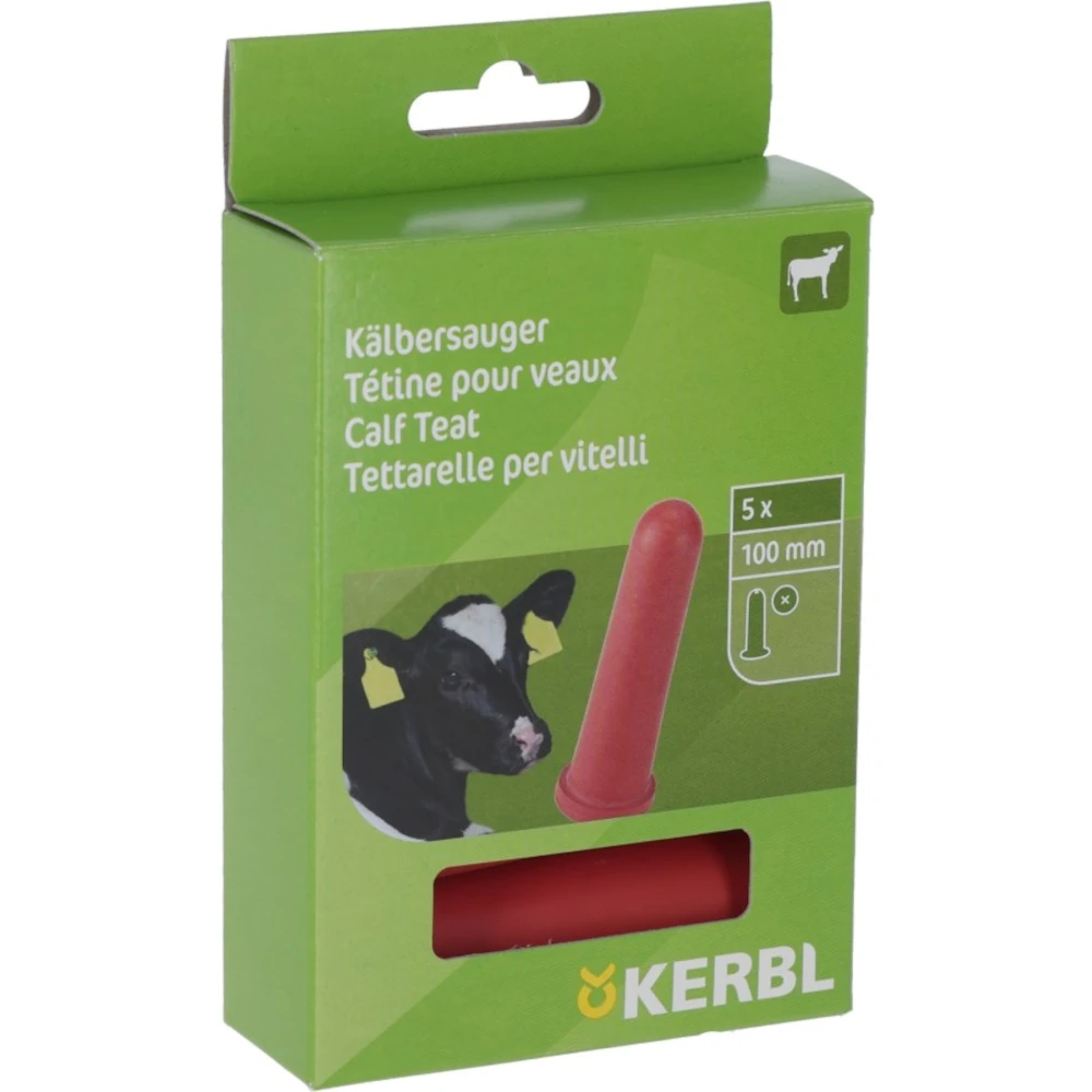 Sauger SUPER rot 100 mm, 5 Stk