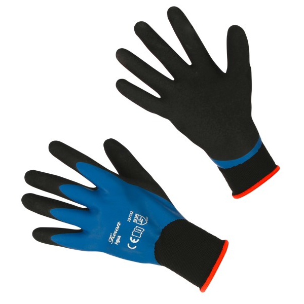 Arbeitshandschuh Agua Gr11/XXL 2-farbig, doppelt getaucht