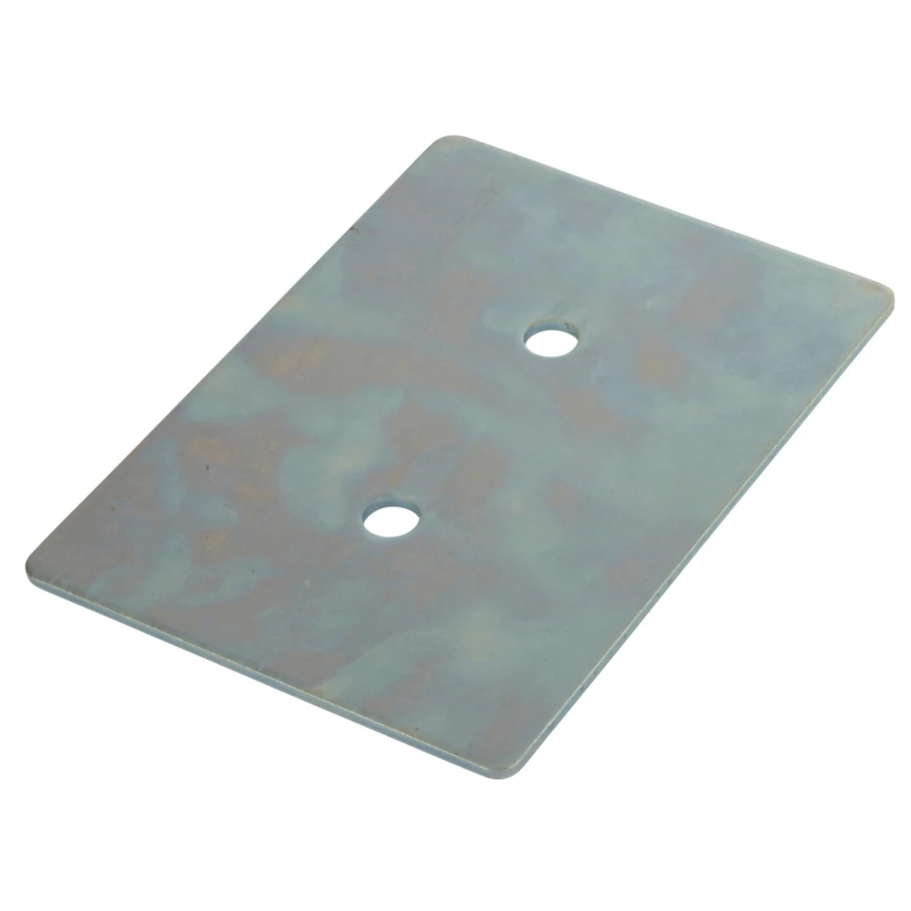 Gegenplatte für Zurrmulde 302874, 110x155 mm, verzinkt