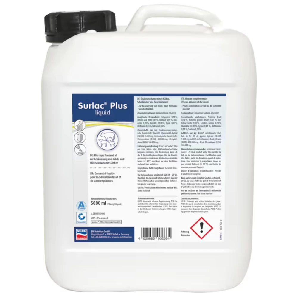 Surlac® Plus Liquid 5 L für Milchansäuerung
