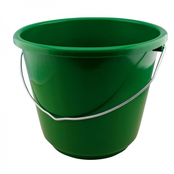 GEWA Eimer rund grün, 15 Liter, Ø 33 cm x 27,5 cm