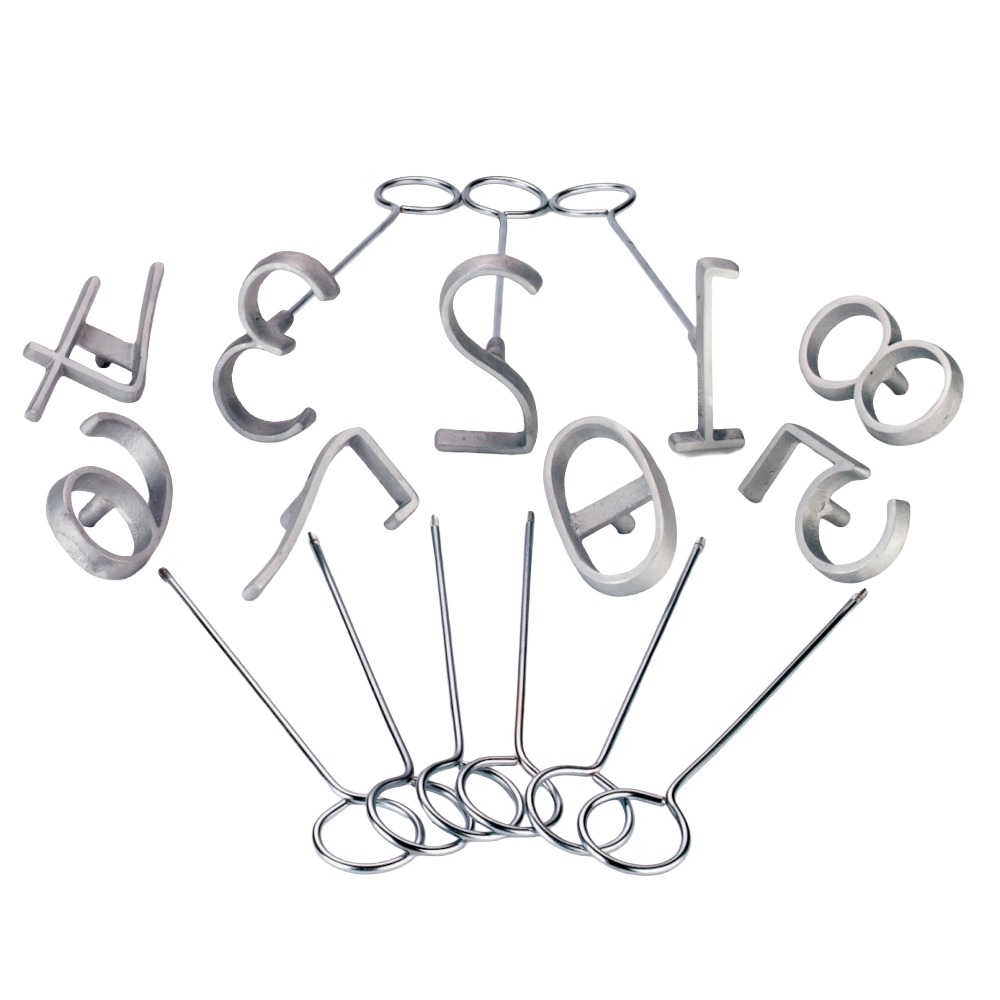 Markierungsstempel Set Nr. 0 - 9