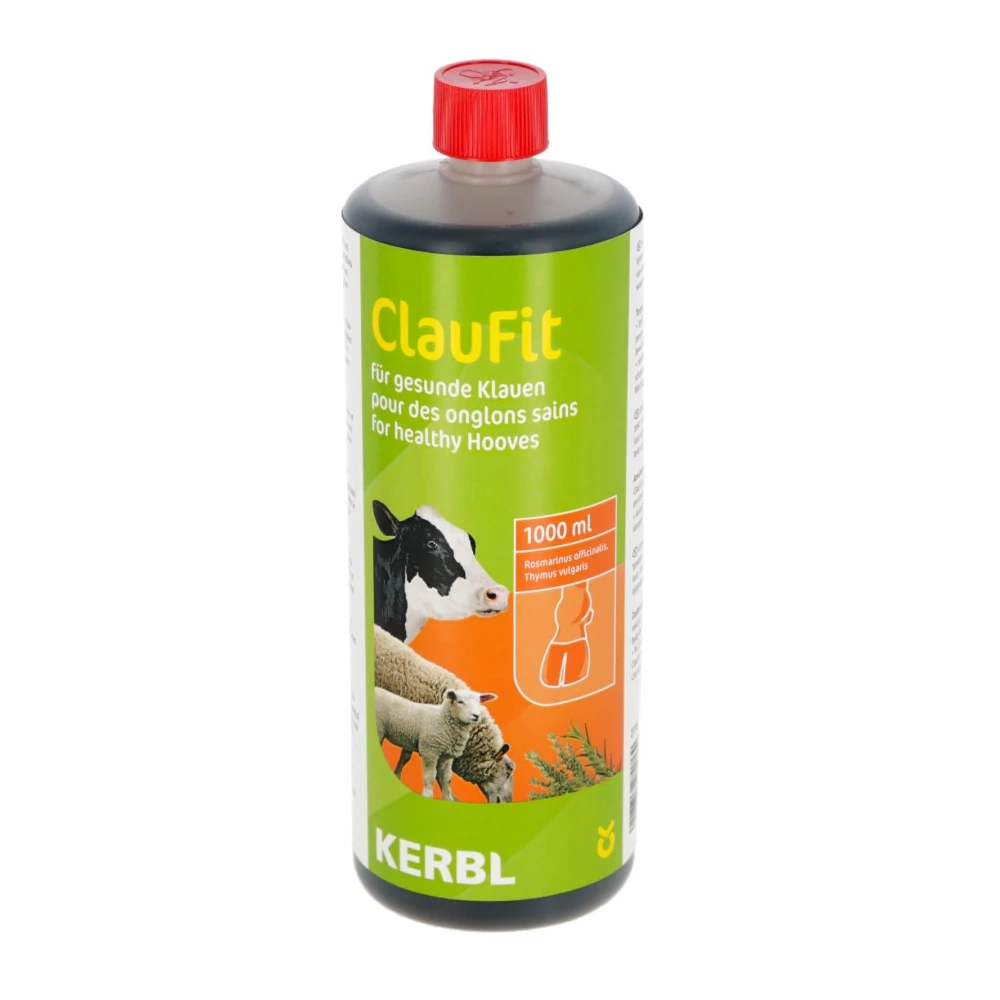 Klauenpflegetinktur ClauFit 1000ml für Rinder, Pferde, Schafe