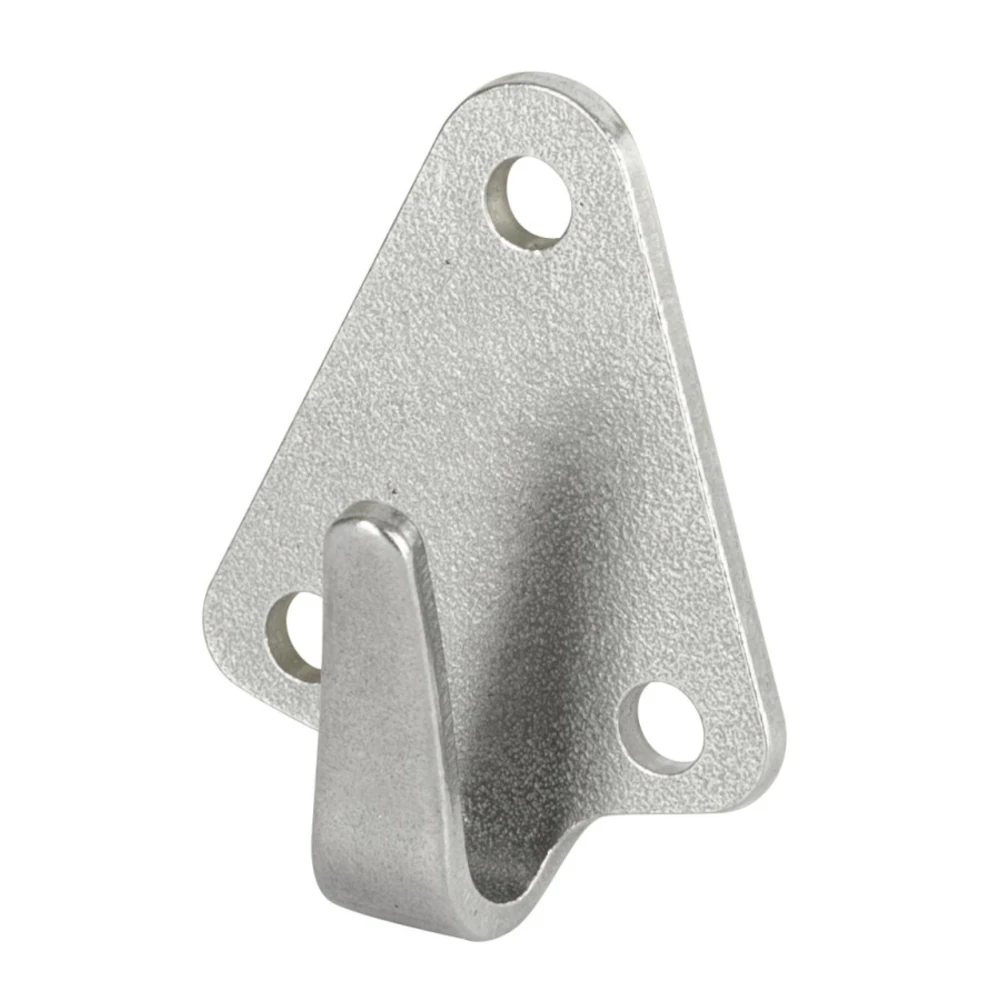 Hakenplatte Dreiloch 50 x 40 mm verzinkt, 2er Pack