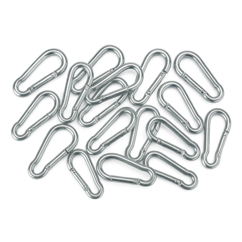 Karabinerhaken 9 x 90 mm, 20 Stück