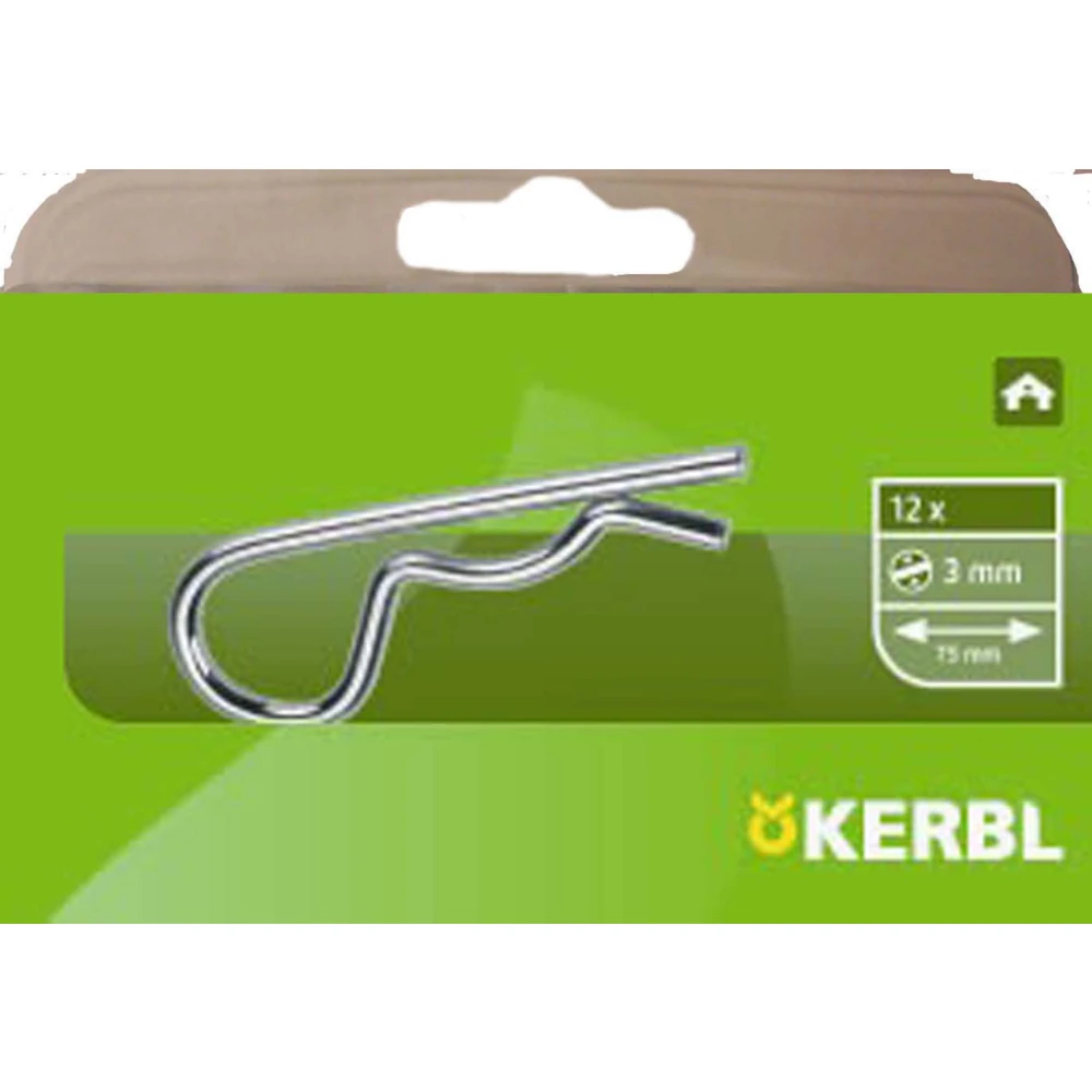 Federsplinte einfach 65 x 3 mm, 12 Stück