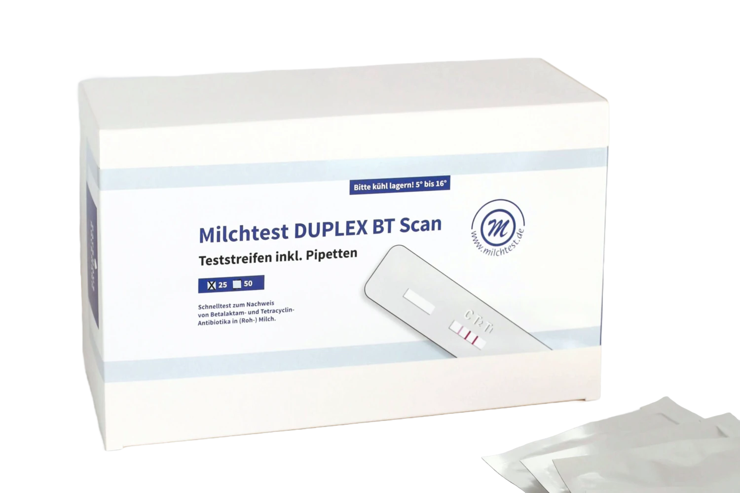 Milchtest DUPLEX BT Scan 25 Hemmstofftest