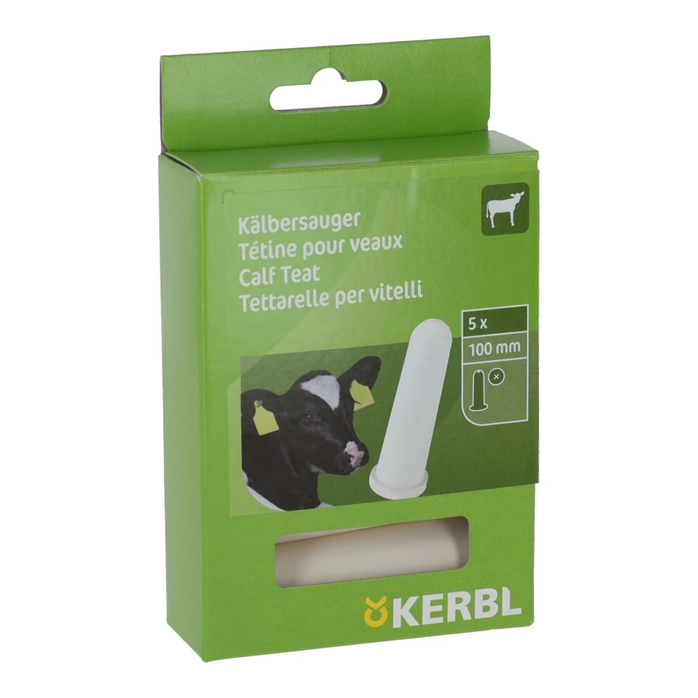 Sauger weiß 100 mm, 5 Stück