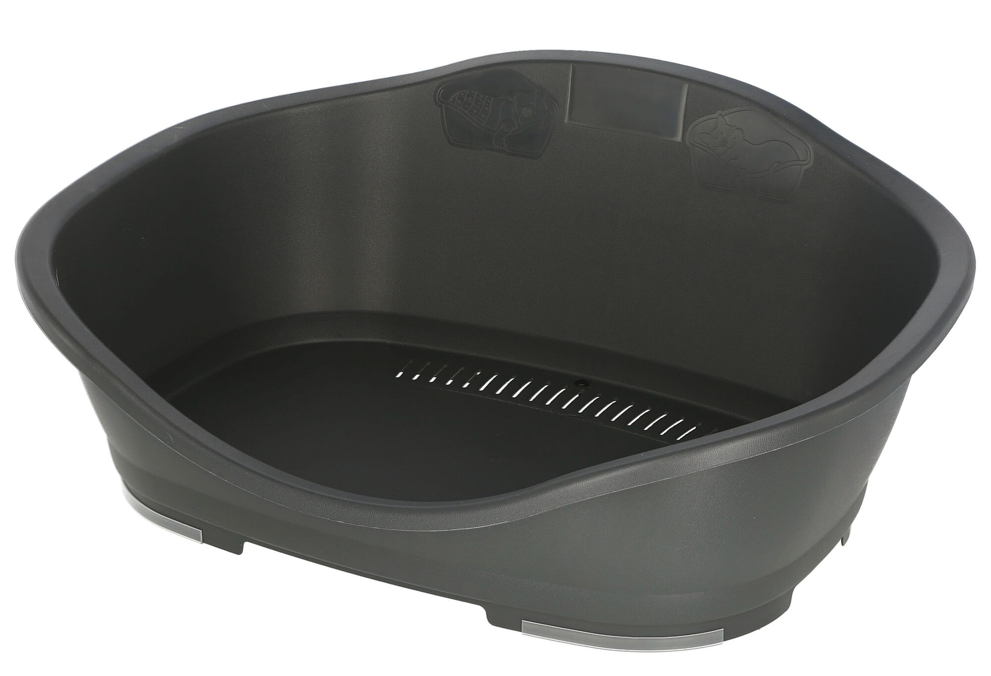 Kunststoffbett Sleepers 6, 118 x 80 x 39,5 cm, grau