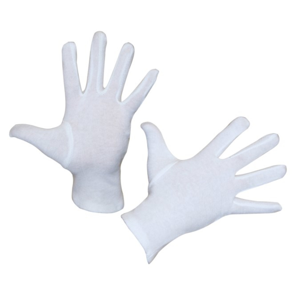 Baumwollhandschuh Dermatex, 6-pack, gebleicht, Damen (8)