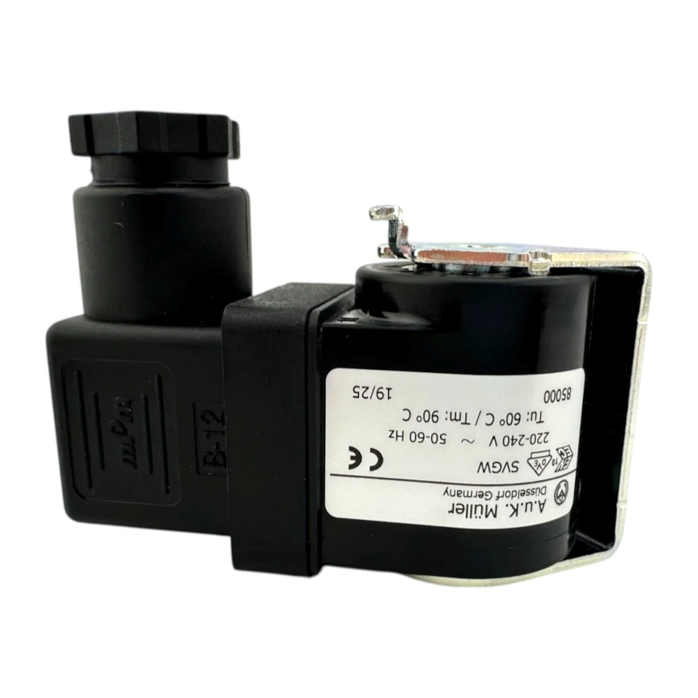 A&K Müller Spule 230 V mit PG II Stecker