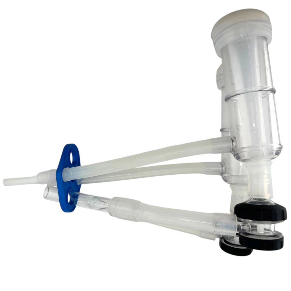 Schafmelkzeug Silikon mit autom. Winkelventil vgl. ITP 207 ohne Sammelstück