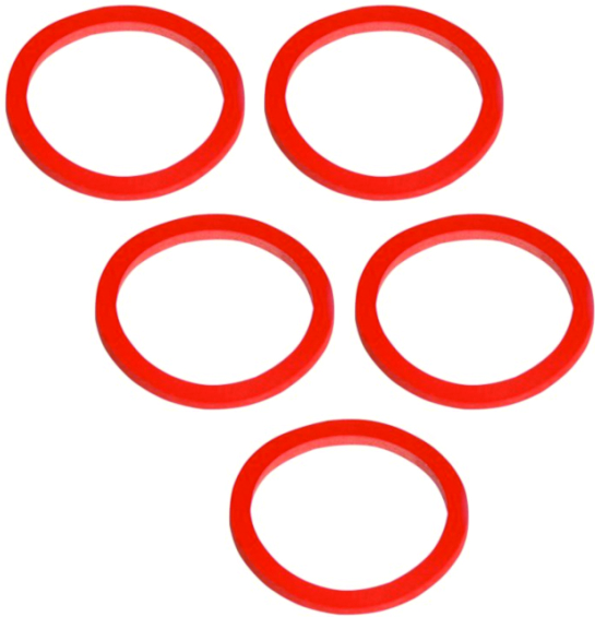 Dichtung f, Ventil 3mm, rot, 5er Pack,