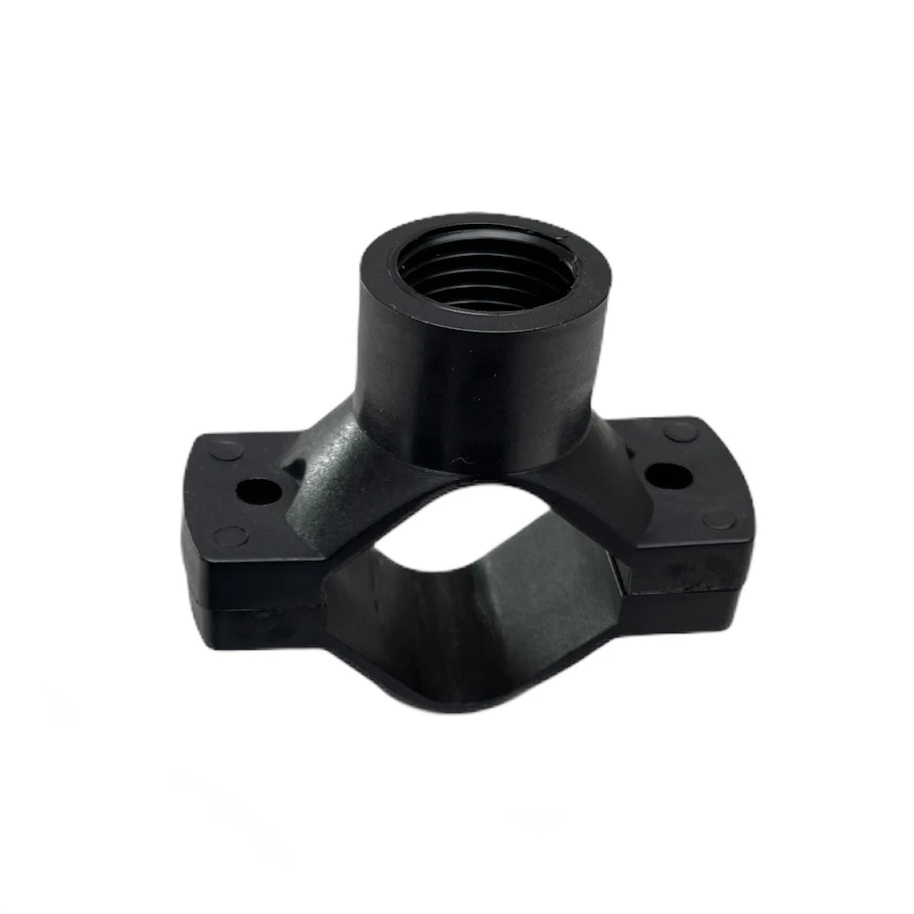 Nylon Rohrklemme mit 1/2 Zoll Innengewinde - D 28/30 mm 1 Zoll