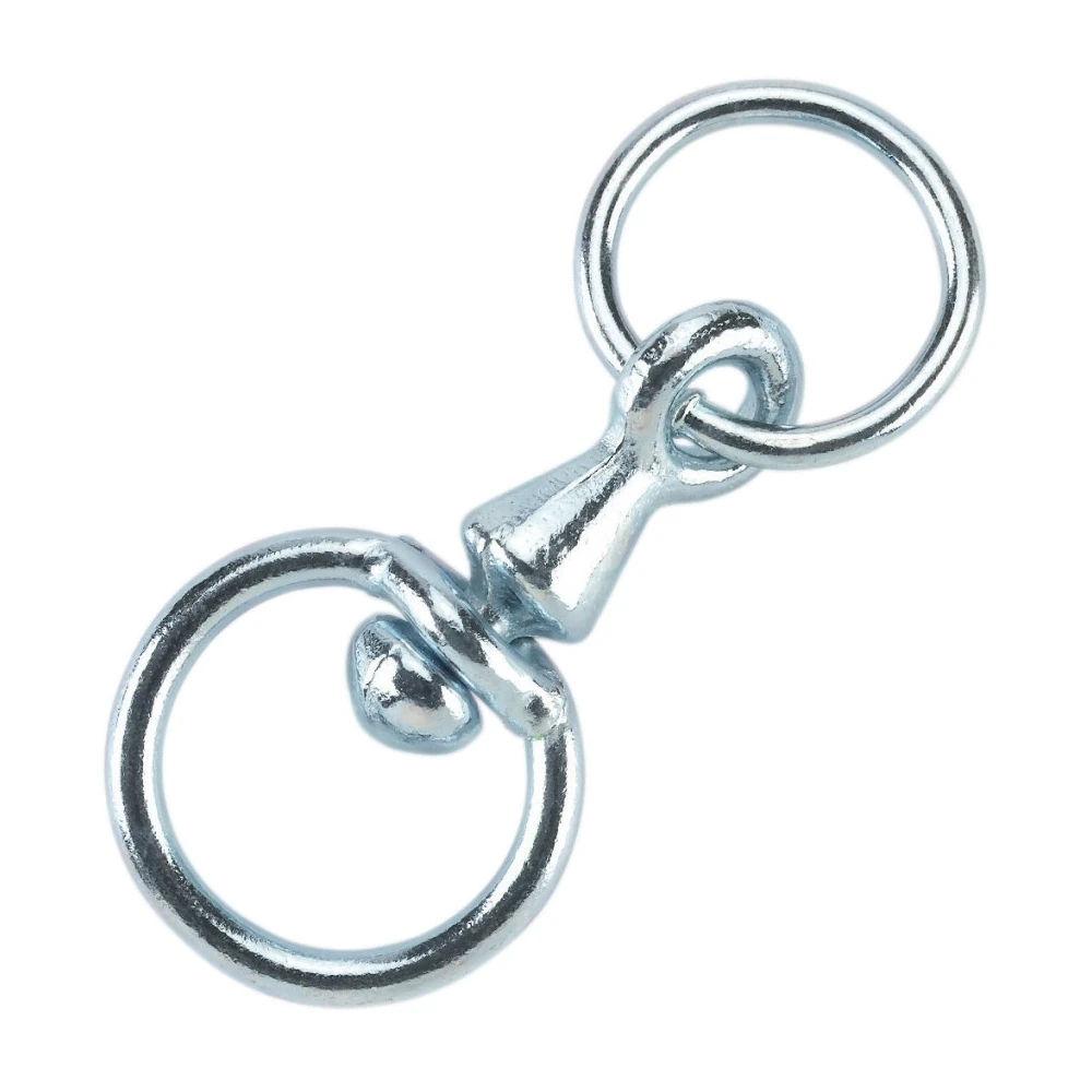 Wirbel für Kuhkette 6mm, mit Ring 10 Stück