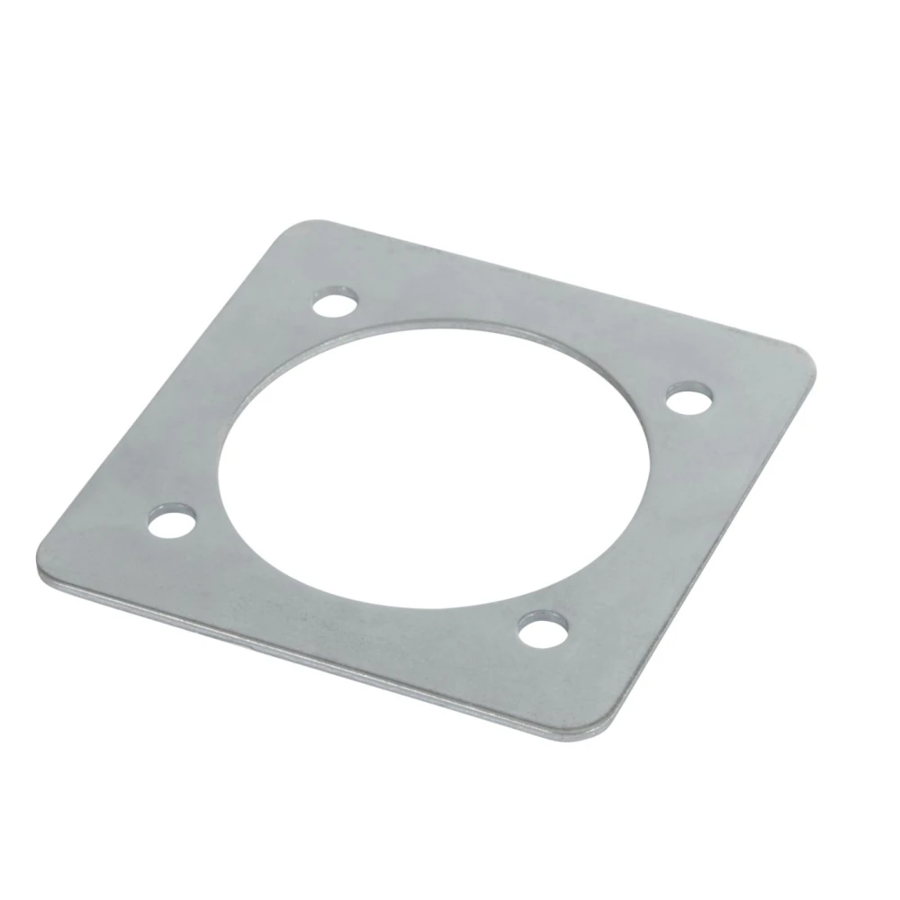 Gegenplatte für Zurrmulde 302874, 127 x 127 mm, verzinkt