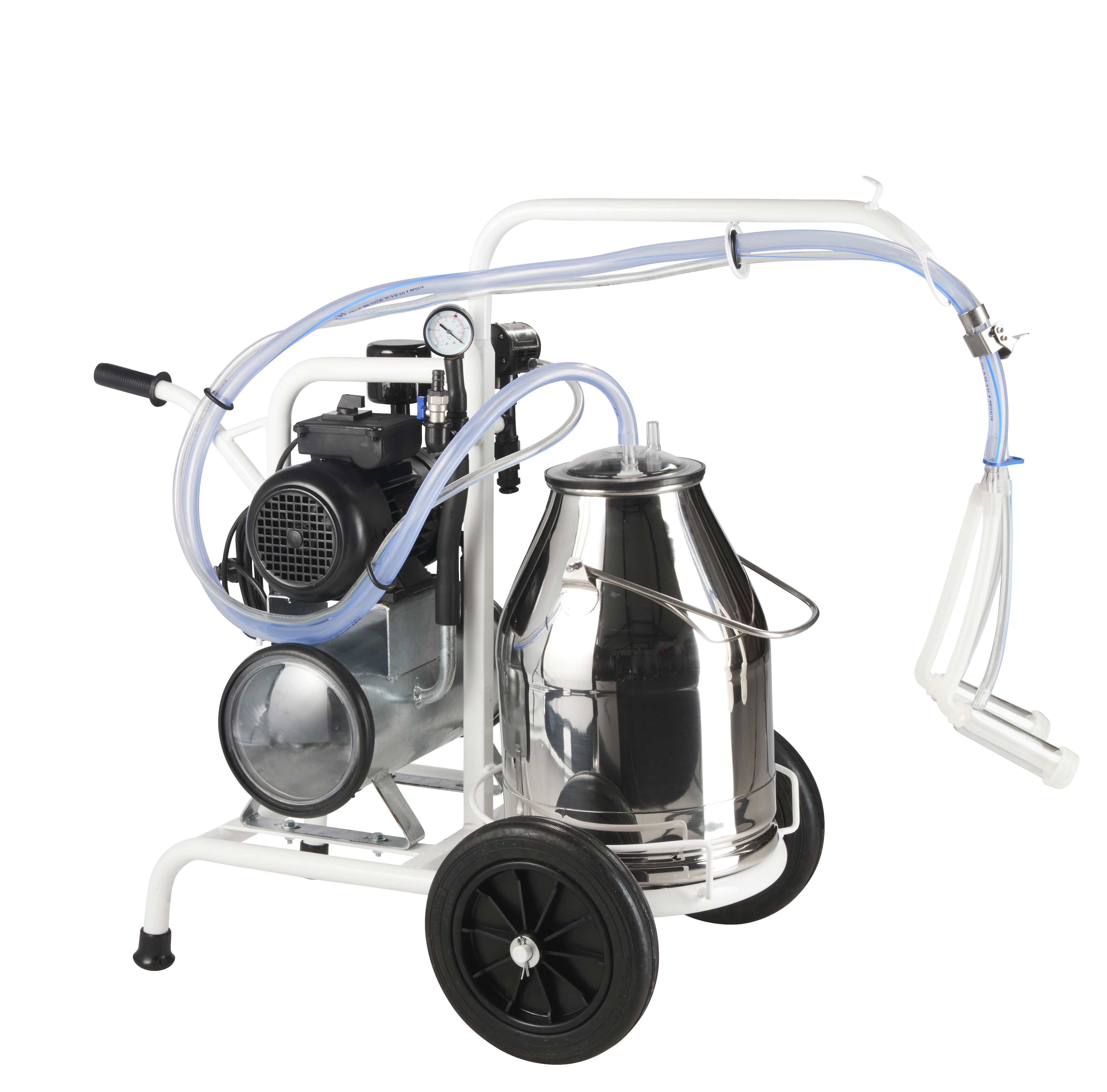 7531_ZC Minimelker mit Vakuumtank für Ziegen inkl. 2 Melkzeugen