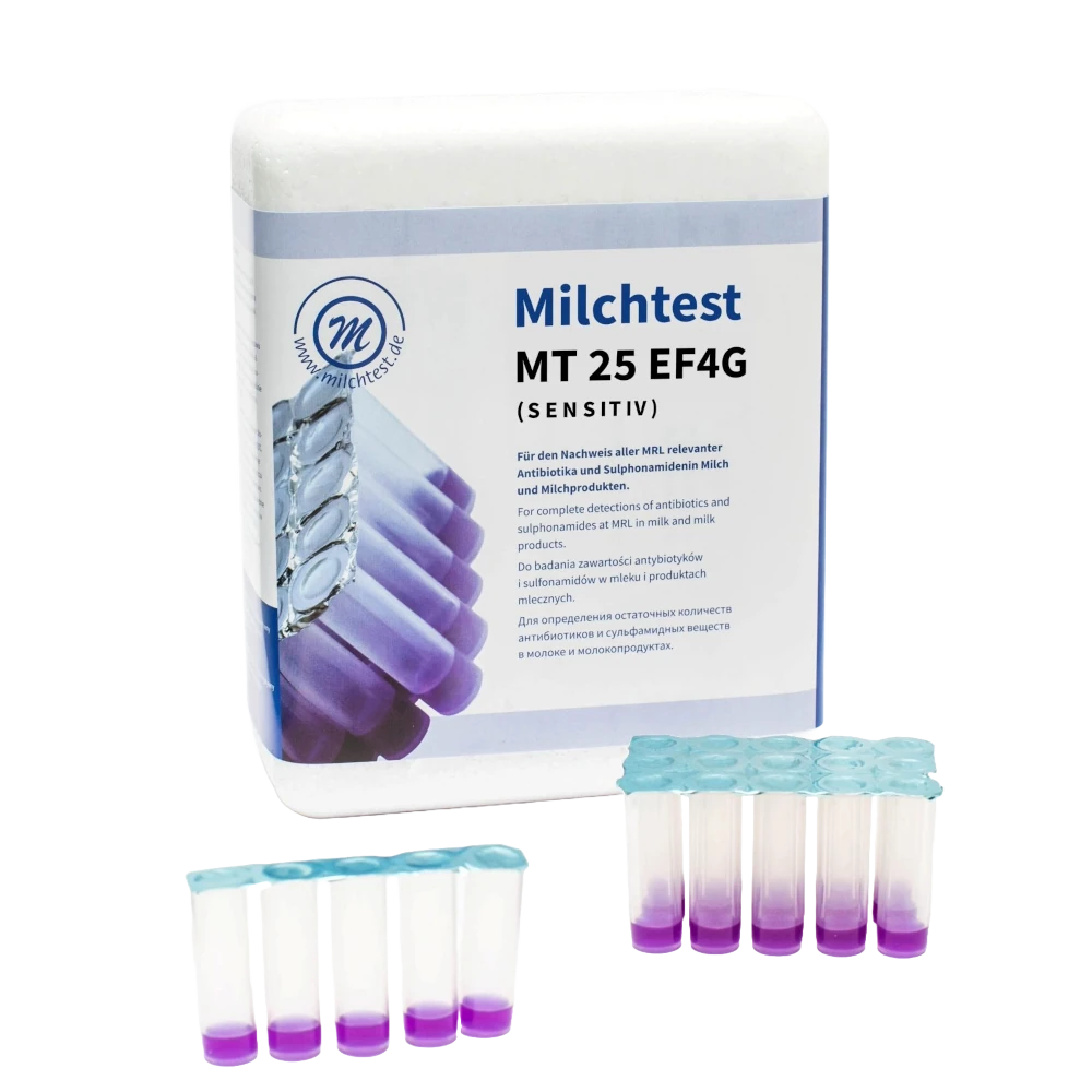Milchtest MT 25 EF4G Sensitiv Milch Hemmstofftest Milchtest MT 25 EF4G Sensitiv Milch Hemmstofftest