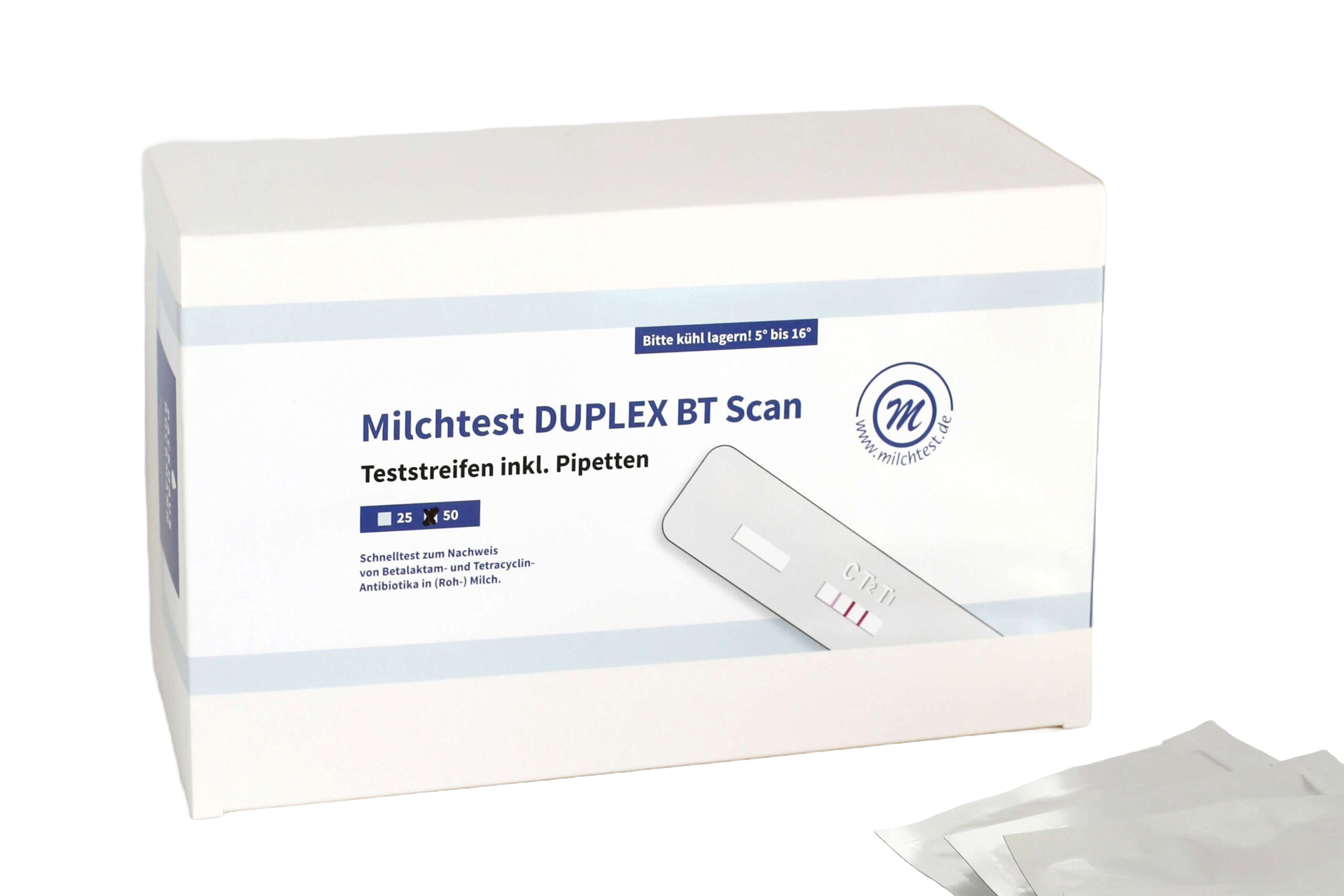 Milchtest DUPLEX BT Scan 50 Hemmstofftest Milchtest DUPLEX BT Scan 50 Hemmstofftest