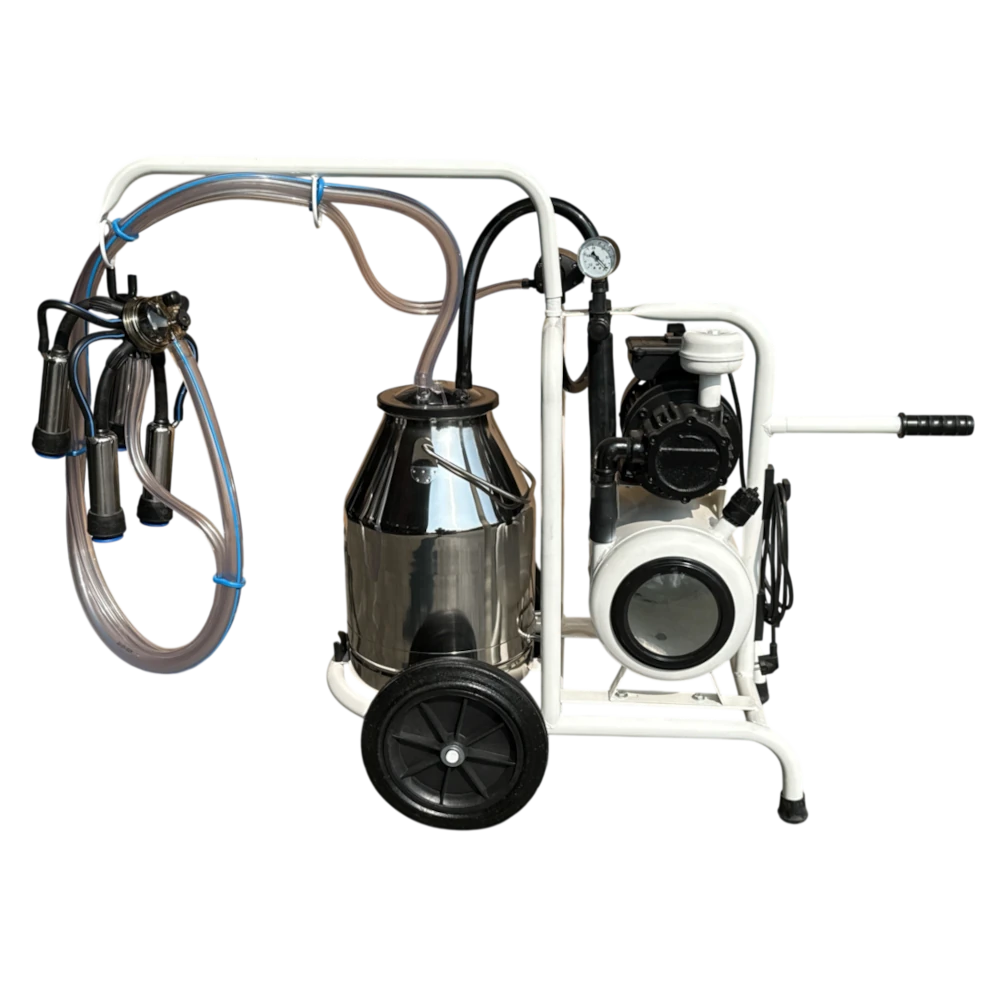 Minimelker mit Vakuumtank für Kühe