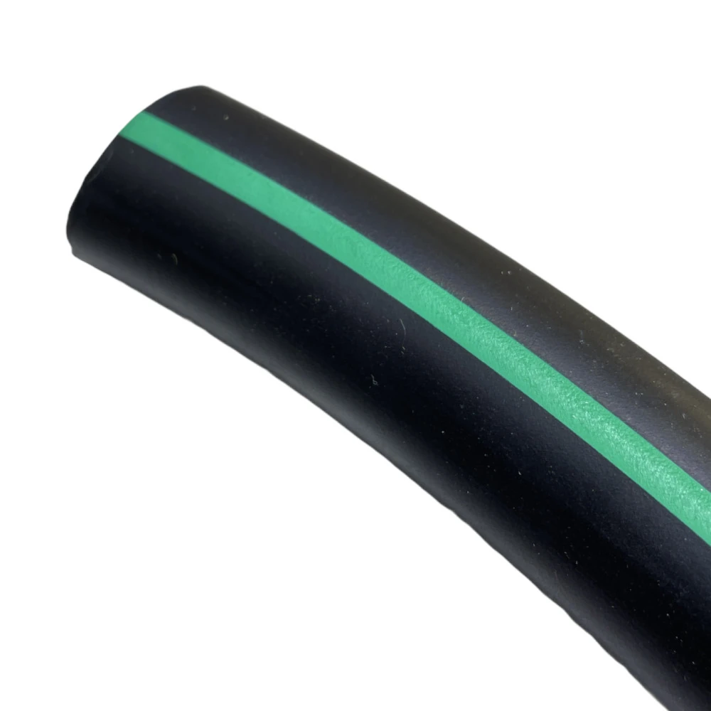 Gummi Milchschlauch 16 x 28 mm grüner Streifen