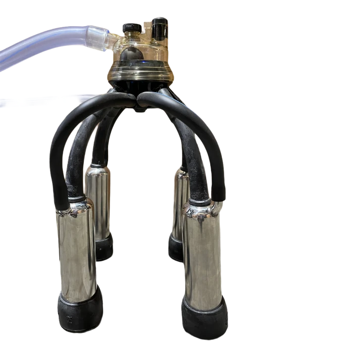 Melkzeug HCC150 komplett, Modell passend DeLaval, mit Kunststoff Unterteil