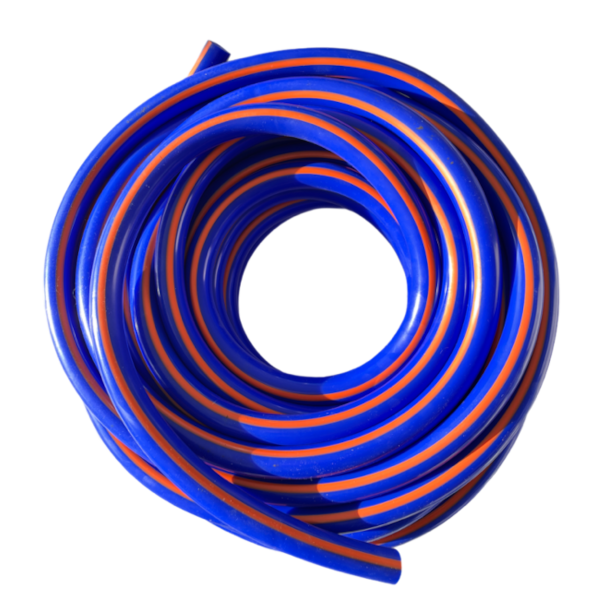 Silikon Milchschlauch, 16 x 28mm, passend DL mit orangenem Streifen Silikon Milchschlauch, 16 x 28mm, passend DL mit orangenem Streifen