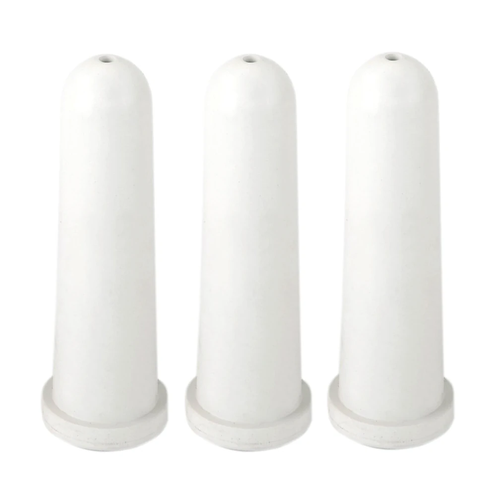 Sauger 100 mm weiß mit Rundloch, 5er Pack