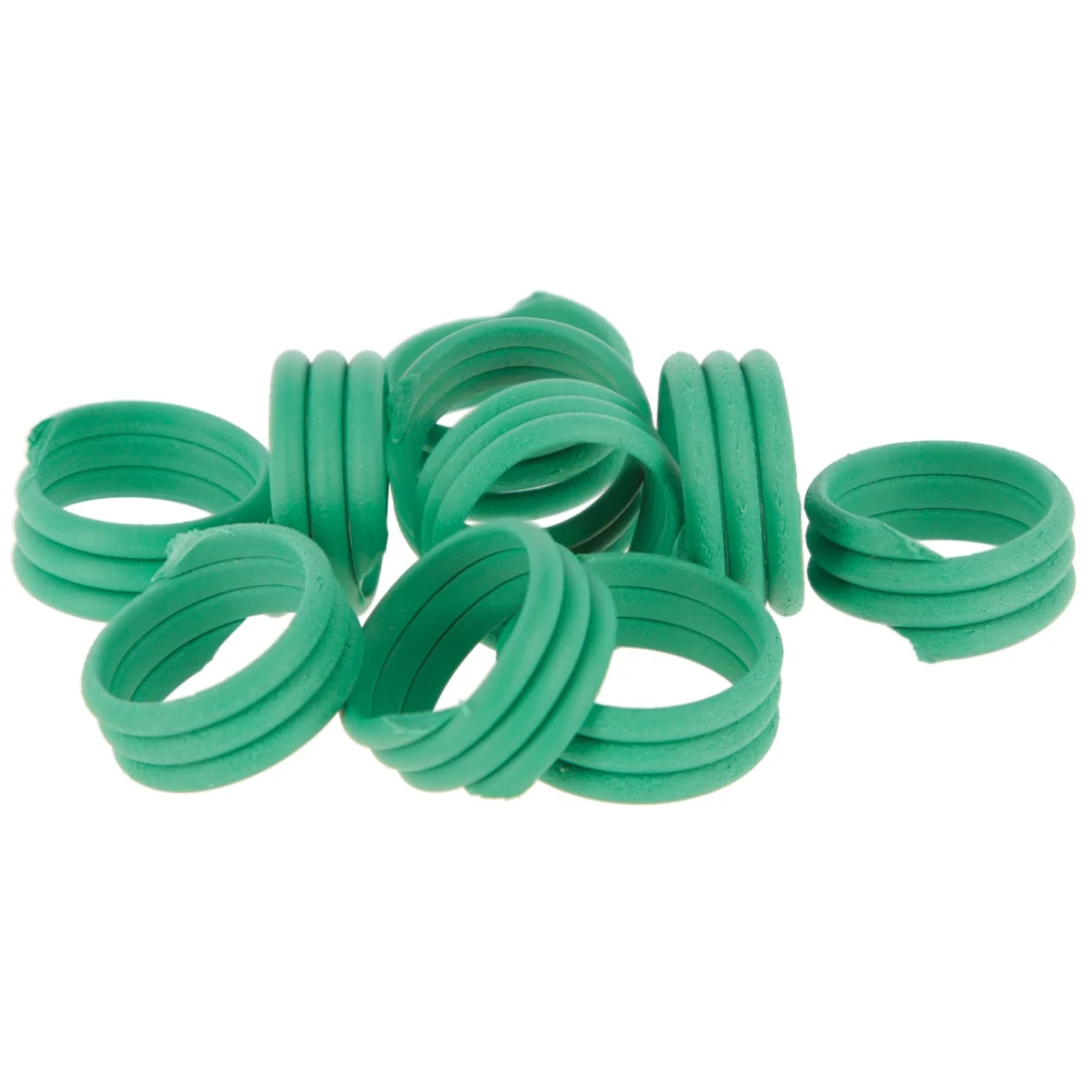 Spiralring,16mm,grün, Kunstst. zu 20 St. im Pack