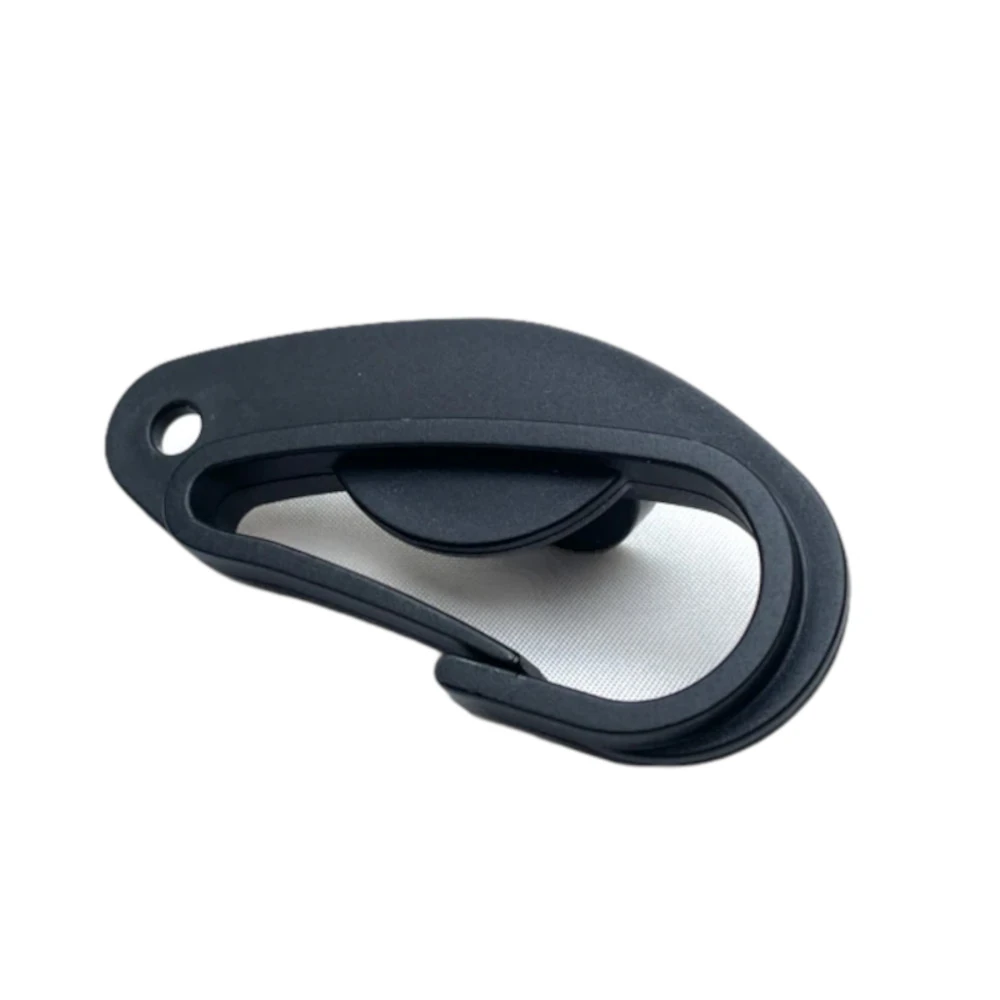 Kunststoff Karabinerhaken, schwarz passend 91556401